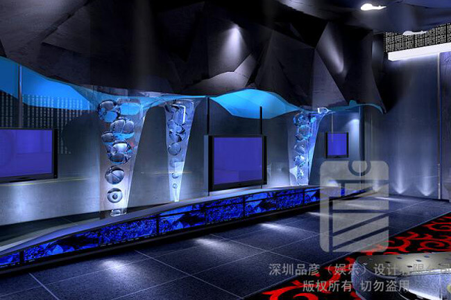 新加坡杰克丹尼主题酒吧设计效果图